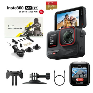 【eYe攝影】現貨 原廠正品 送128G Insta360 Ace Pro 4K翻轉螢幕 攝影機 運動相機 Leica