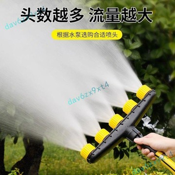 💥優選免運💥 園林綠化澆水 噴頭 農用大棚澆花澆菜澆地灌溉神器園林霧化灑水水泵