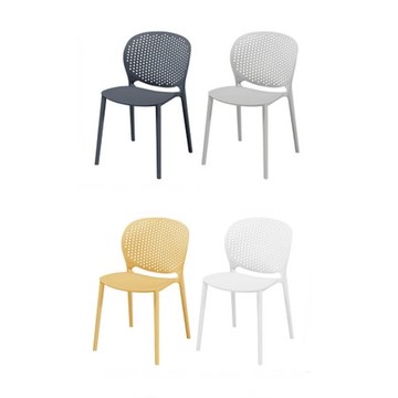 【MUNA 家居】莫亞餐椅/休閒椅(共四色)(單只)深灰色