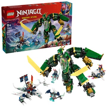 LEGO 樂高 旋風忍者 勞埃德的噴射機機械人 Lloyd’s Jet Mech 71845  1盒