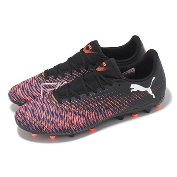 Puma 足球鞋 Future 8 Play MG 男鞋 人造草皮 黑 紫 橘 10837601