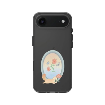 iPhone Air Clear (相機按鈕) 酷墨灰 - 欣蒂小姐 Miss Cyndi - 自戀