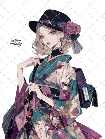 原創貼紙 no.7739 人物貼紙 原創貼紙 人物貼紙 女孩貼紙 原創人物貼紙