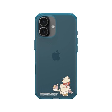 iPhone 17 Clear (相機按鈕) 夜幕藍 - 迪士尼-小熊維尼 Disney Winnie The Pooh - 溫馨早午餐
