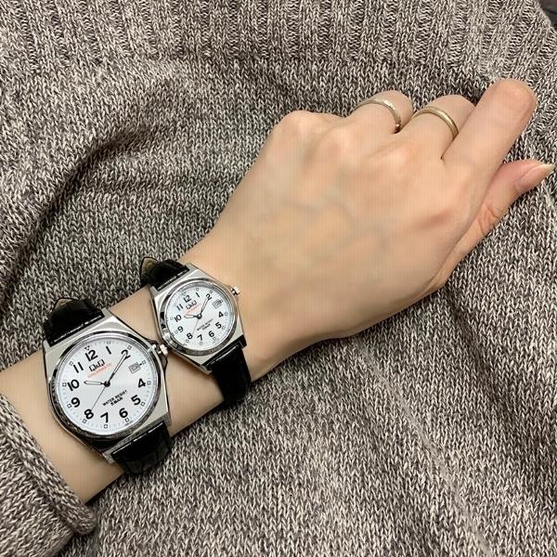 ペアBOX付き ソーラー 水仕事 軽い シチズン Q&Q 時計 国内正規 Q&Q ペアBOX付き ソーラー 水仕事 スポーツ 軽い 国内正規品