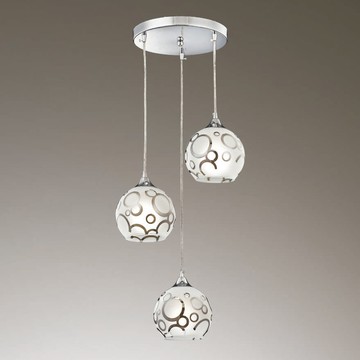 手工噴砂玻璃造型吊燈 F85-09-K3296