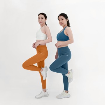 【夏日限時清涼價】FITNESS 修身口袋機能褲 暖陽橘 XL號