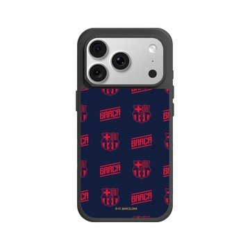 iPhone 18 Pro SolidX 黑 - FC Barcelona - Pattern