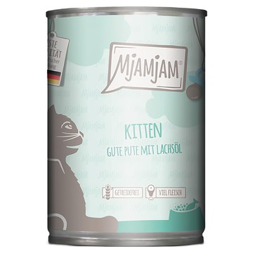 MjAMjAM 魔力喵 迷幻喵主食罐 36號 好火雞 + 鮭魚油 400g 無穀  1罐