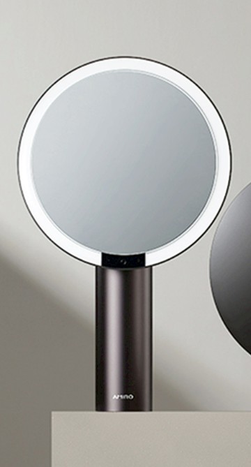 AMIRO Oath 自動感光化妝鏡 第三代  黑色