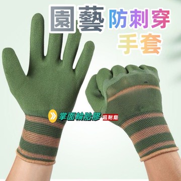 現貨~園藝防刺穿手套  一包3雙 尺寸:10*23CM  種花種草的手，也值得被好好寵愛 雙層浸膠｜防水防污，泥巴一沖即淨！ 防刺設計｜輕鬆對付多刺植物，手手零受傷！