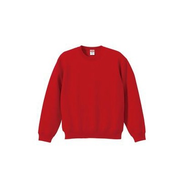 United Athle 10.0oz T/C 內刷毛 圓領大學T恤 紅色 3592801-069 [EW]