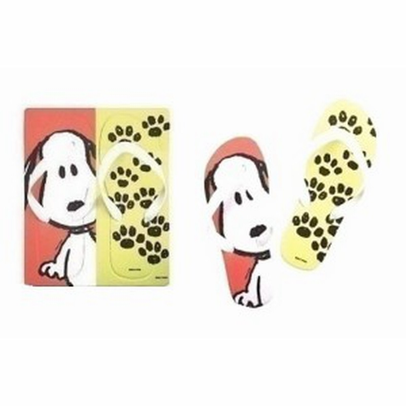 スヌーピー Snoopy ビーチサンダル あしあと ピーナッツ ウッドストック すぬーぴー アニメ キャラクター スリ 通販 Lineポイント最大1 0 Get Lineショッピング