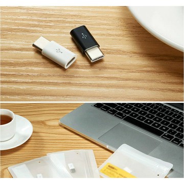 美人魚3C【轉接頭】Micro USB 轉 Type C 充電轉接器 轉接頭 轉換器 充電投 連結頭