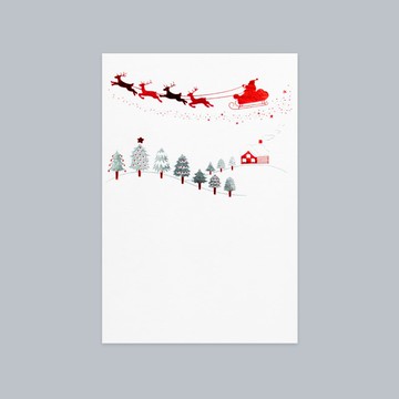 曆系列 明信片 12月 聖誕節