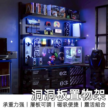 【8H台灣出貨】 洞洞板書架 洞洞板 磁吸洞洞板 書架 洞洞架 書桌洞洞板 書桌置物架 電競桌 電腦桌 書櫃 貨架 層架