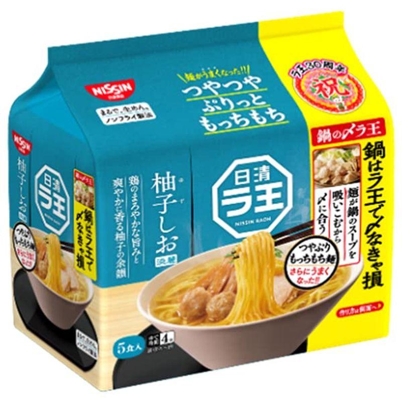 日清食品 日清 ラ王 柚子しお 5食パック×6袋入