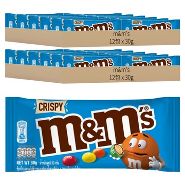 m&m's 脆心牛奶巧克力  30g  24包
