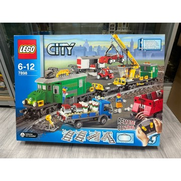 《蘇大樂高》LEGO 7898 豪華版貨櫃火車 可遙控（全新）