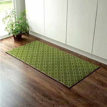 日本 IKEHIKO池彥 藺草腳踏墊本格文化 天然材質 透氣清爽 - 籠目．薑黃-60×150cm