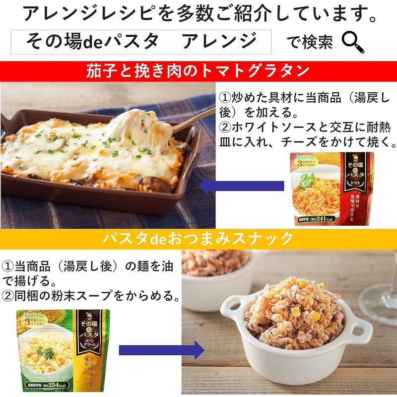 5年 保存食その場deパスタ 9食セット お湯で3分 非常食 アウトドアにも (9食)