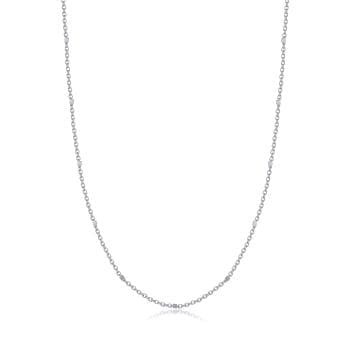 機織素鍊 18K金項鍊