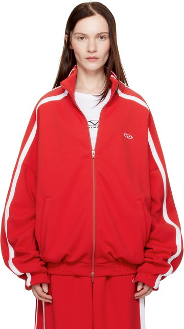 VETEMENTS 红色 Oval Logo 运动夹克