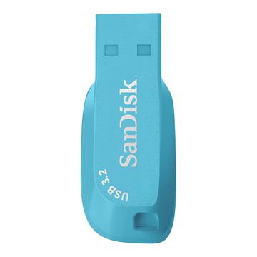 SanDisk 晟碟 公司貨 Ultra Shift USB 3.2 Gen 1 高速讀取100MB/s CZ410 天空藍  128GB  1個