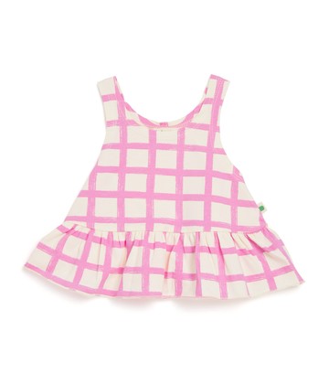The Bonnie Mob Organic Cotton Frilled Top
