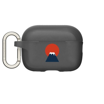 AirPods Pro 2 AirPods Case 黑 - ilovedoodle (Lim Heng Swee) - Cat Landscape - Fuji 富士山