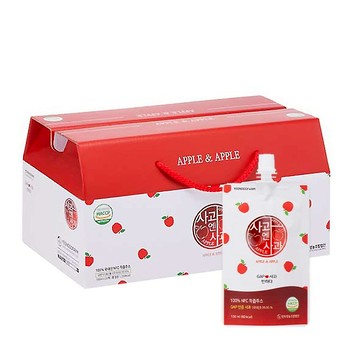 【韓國YEONDOOFARM妍杜農場】NFC好農蘋果汁 (100ml盒裝20入)