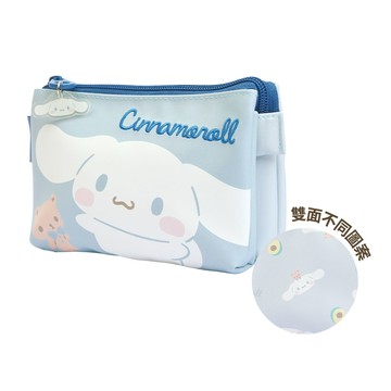 【HOUSUXI】三麗鷗大耳狗-刺繡三層收納包＜售價已折＞