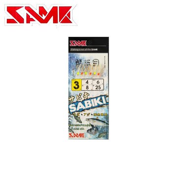 【獵漁人】SAME莎之美 Sabiki Chi Nu Hooks 船五目專利魚皮串鉤