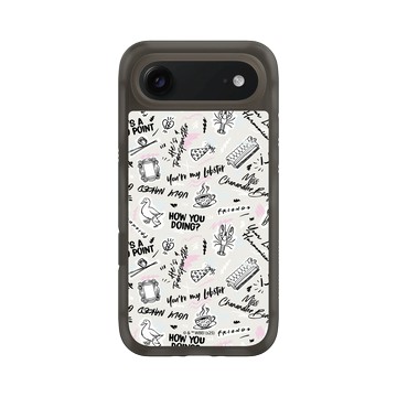 iPhone Air AirX 本質黑 - Friends - 六人行黑白圖