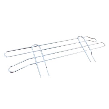 KI WISH 居家生活 井字圍籬 鐵架專用配件 搭配深度46cm鐵架 防掉落  銀色  1片