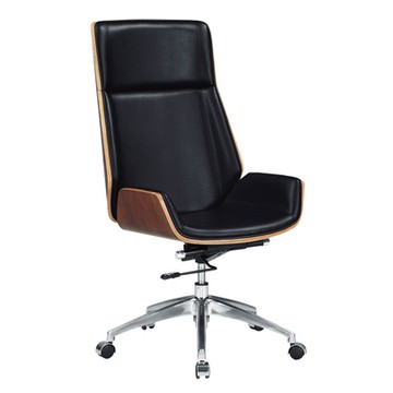 【綠活居】丘基  時尚雙色皮革多功能辦公椅-58x51x110-116cm免組