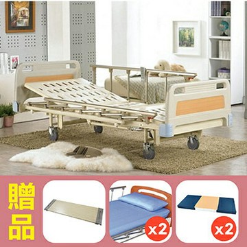 【耀宏】三馬達護理床電動床YH316，贈品:餐桌板x1，床包x2，防漏中單x2