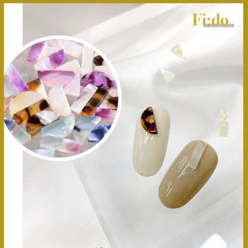 現貨｜ 彩色松石 天然石長方 幾何 三角 半圓 美甲飾品 Maya老師愛用 立體切割水晶石 礦物 貝殼 石材 素材