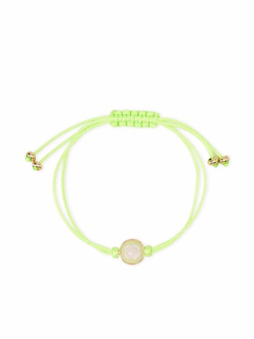 Cameo & Beyond - Rose silky bracelet - women - Porcelain/18kt Gold Plated Silver - One Size