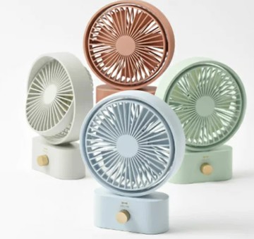 BRUNO BDE061 小型 桌上 電風扇 電扇 迷你扇 USB充電 10段風量 左右擺頭 輕量 便攜 日本代購