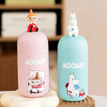 【廠商直送】POxMOOMIN膠囊保溫杯220ml-兩色任選