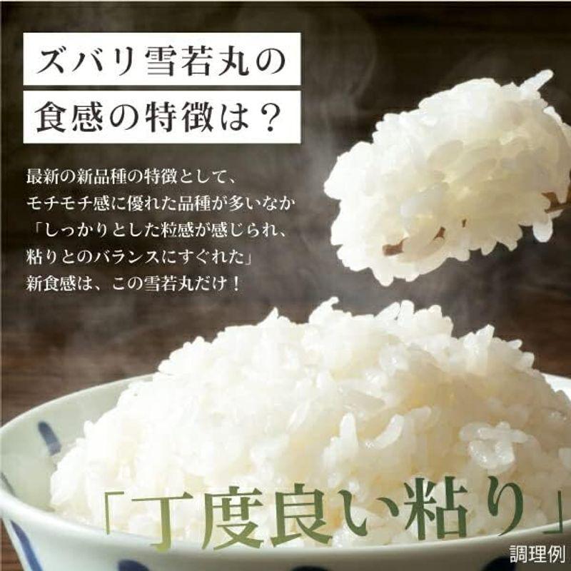 米 山形県産 雪若丸 16合 (2合×8袋) 特産品 産直 こめ どんまい