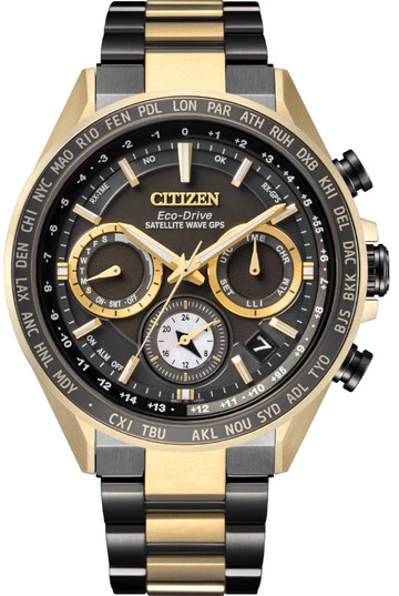 CITIZEN 星辰錶 GPS 系列 HAKUTO-R 月球探索任務 限量 GPS衛星對時腕錶(CC4016-75E)-44mm-黑面鈦帶【刷卡回饋 分期0利率】【APP下單點數13倍送】