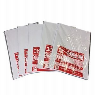 ds-2459041 寿堂 コピー偽造防止用紙 A4 500枚(100枚×5冊) 1047 (ds2459041)