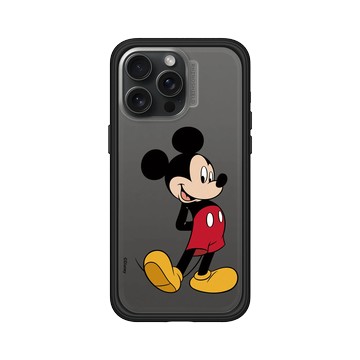 iPhone 15 Pro Max Mod NX 黑 - 迪士尼-米奇 Mickey - 來！米奇站好