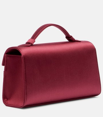 Savette Symmetry satin clutch