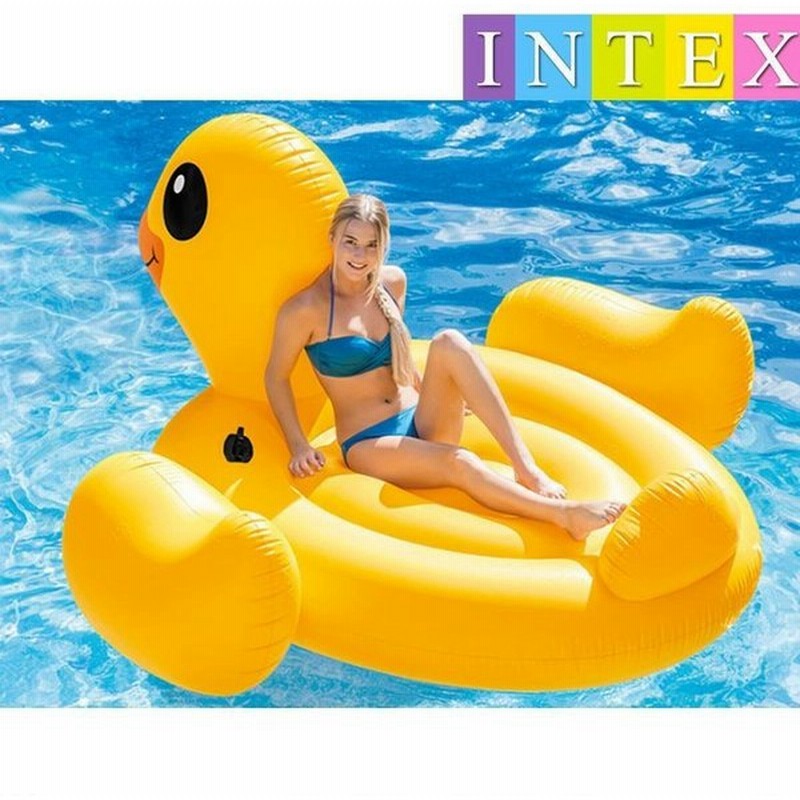 Intex アヒルフロート ビッグサイズ 浮き具 ボート 浮き輪 ビーチフロート 浮輪 うきわ ウキワ 夏 プール 海水浴 水遊び 川遊び リゾート 通販 Lineポイント最大0 5 Get Lineショッピング