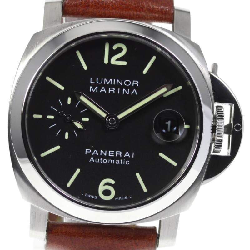 ☆良品☆箱・保証書付き【PANERAI】パネライ ルミノールマリーナ