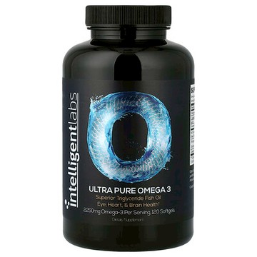 Intelligent Labs, Ultra Pure Omega-3，120 粒軟膠囊（每粒軟膠囊 750 毫克）