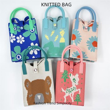 2025 新款手機挎包便攜時尚百搭迷你收納包女生手機小飾品斜挎包